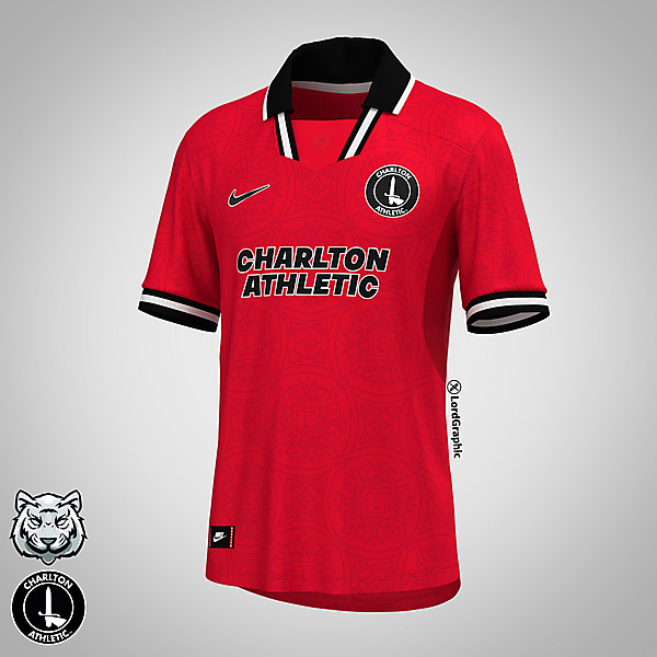 #CharltonAthletic x #Nike | Home concept jersey