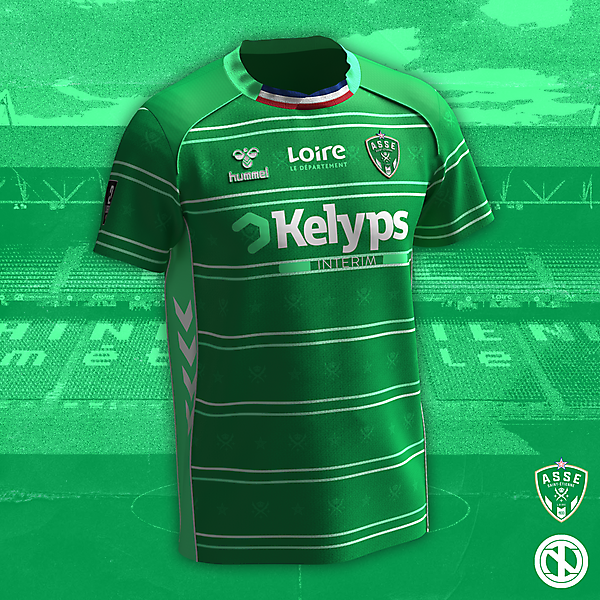 AS Saint-Étienne | Home Kit Concept