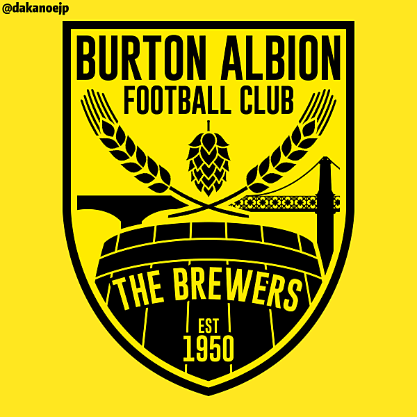 Burton Albion Crest