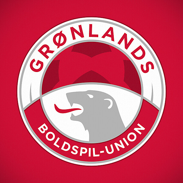 Greenland Football Association crest