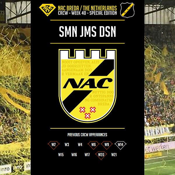 CRCW W40SE - NAC Breda - by Smn Jms Dsn
