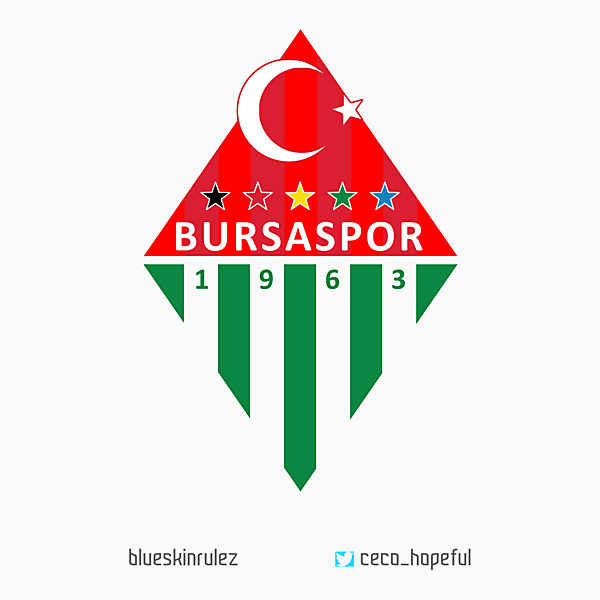Bursaspor Crest redesign