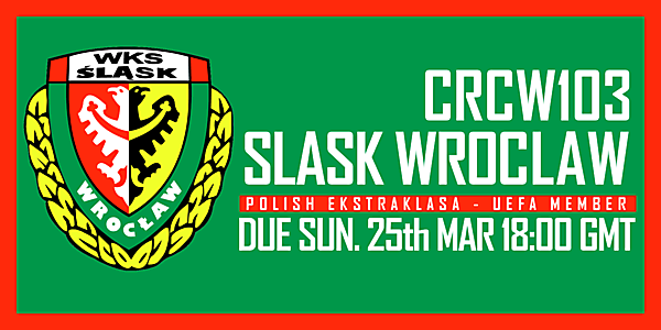 CRCW103 - SLASK WROCLAW