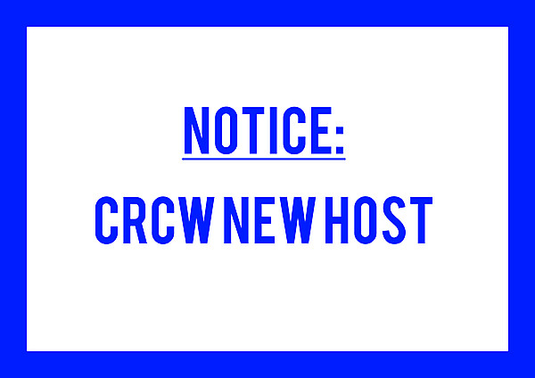 NOTICE: CRCW NEW HOST