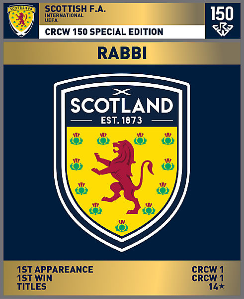 CRCW 150 SE | SCOTTISH F.A. | RABBI