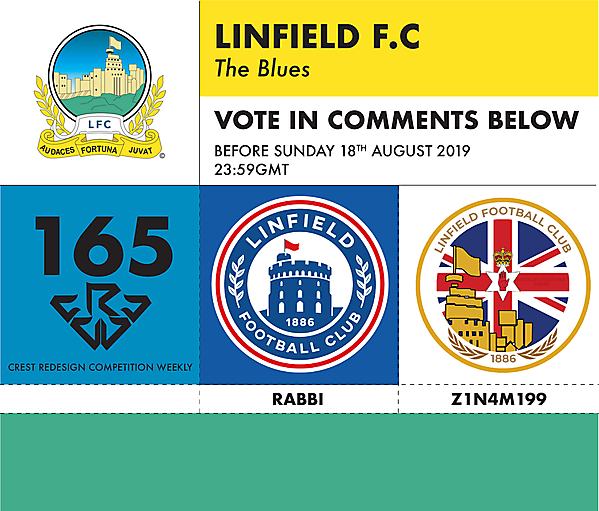 CRCW 165 LINFIELD FC VOTING