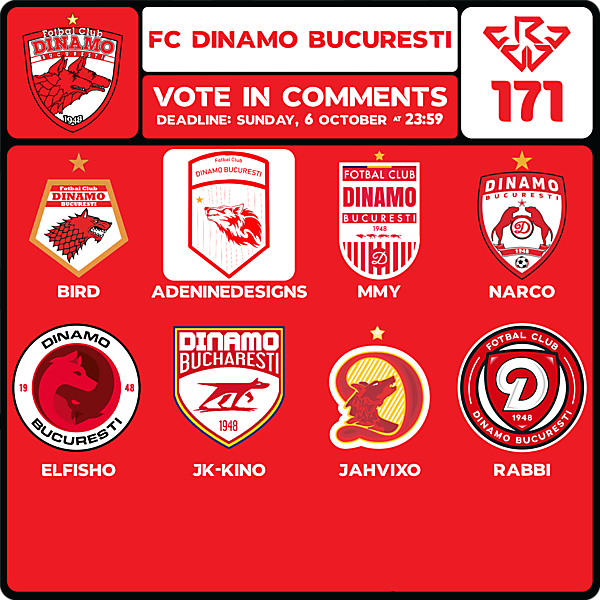 CRCW 171 VOTING - FC DINAMO BUCURESTI