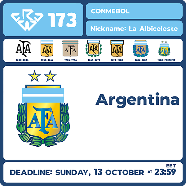 CRCW 173 - ARGENTINA