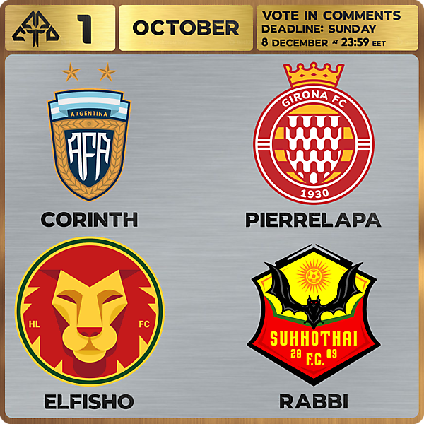 CROTM 1 VOTING - OCTOBER