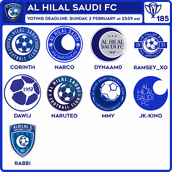 CRCW 185 VOTING - AL HILAL SFC