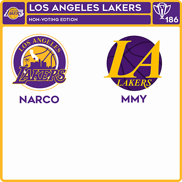 CRCW 186 HONORABLE EDITION - LOS ANGELES LAKERS