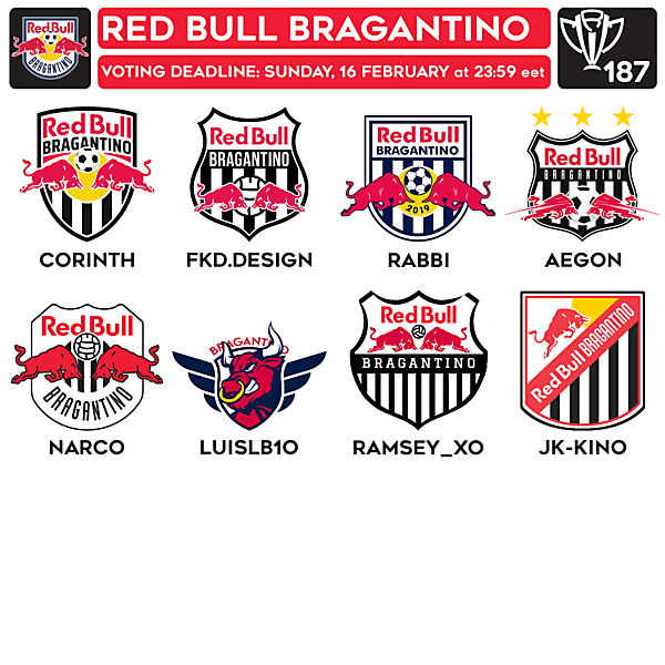 CRCW 187 VOTING - RED BULL BRAGANTINO
