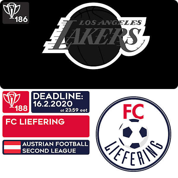 CRCW 186 HONORABLE EDITION - LOS ANGELES LAKERS  |  CRCW 188 - FC LIEFERING