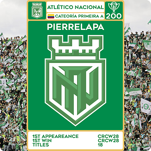 CRCW 200 - SPECIAL EDITION - ATLÉTICO NACIONAL - PIERRELAPA