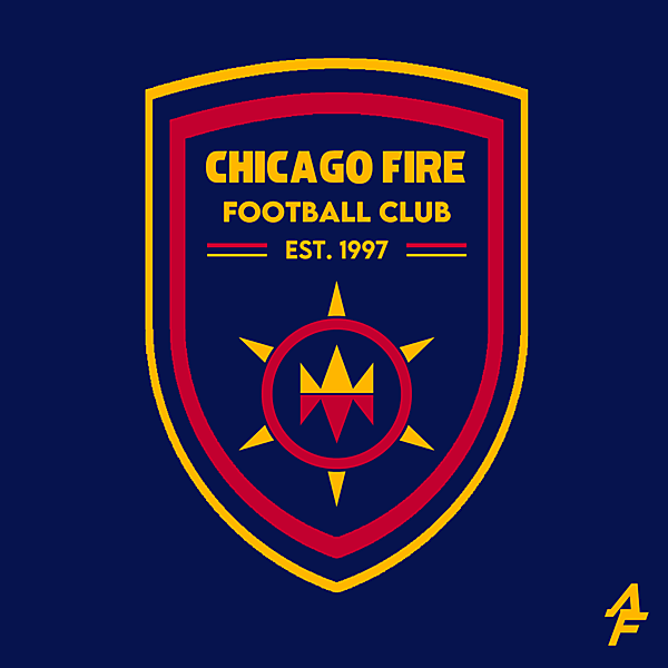 Chicago Fire FC Redesign logo