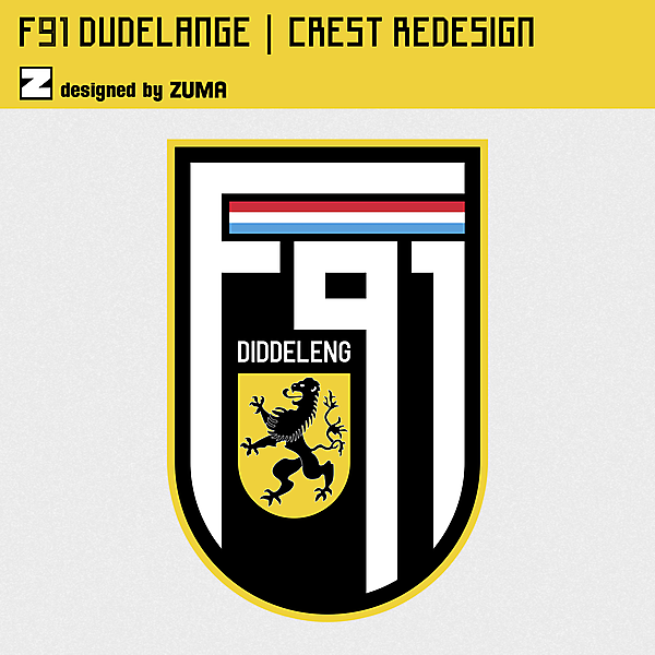 F91 Dudelange | Crest Redesign