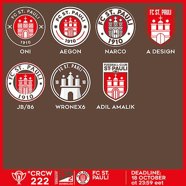 CRCW 222 VOTING - FC ST. PAULI