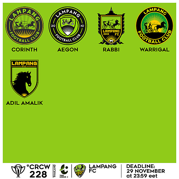 CRCW 228 VOTING - LAMPANG FC 