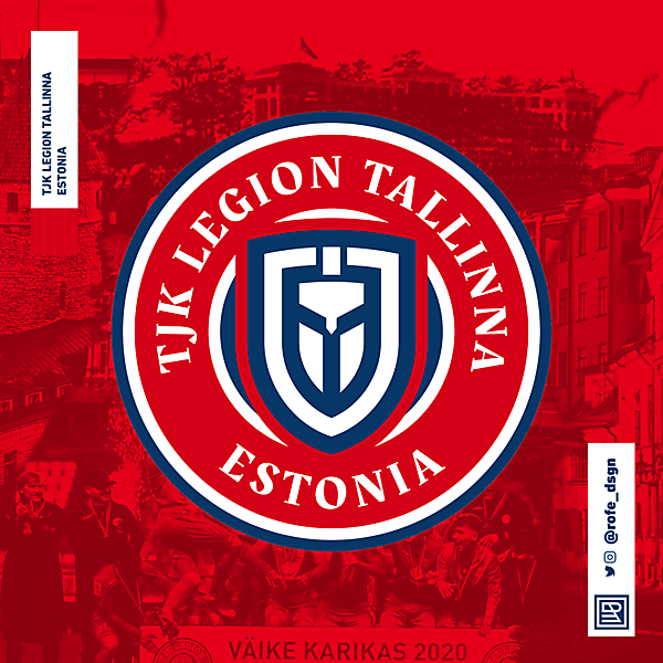 TJK Legion Tallinna | Rebranding By @rofe_dsgn