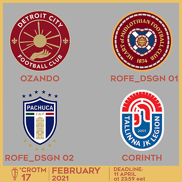 CROTM 17 VOTING - FEBRUARY 2021