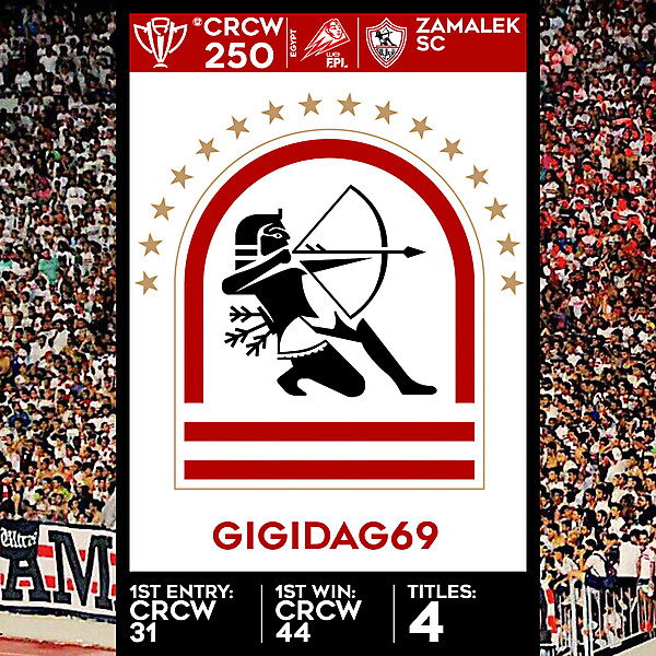 CRCW SPECIAL EDITION 250 - ZAMALEK SC - GIGIDAG69