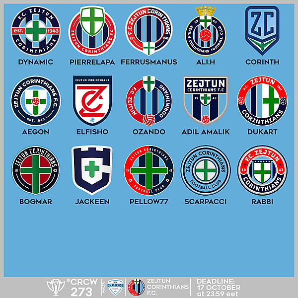 CRCW 273 - VOTING - ZEJTUN CORINTHIANS F.C.