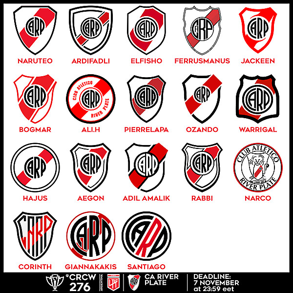 CRCW 276 - VOTING - CA RIVER PLATE