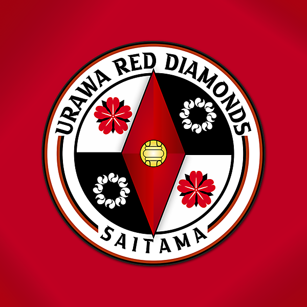 URAWA RED DIAMONDS CREST REDESIGN