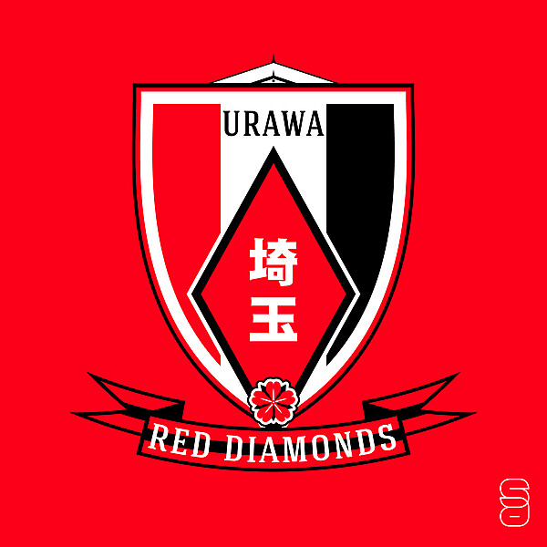Urawa Red Diamonds - Crest Redesign