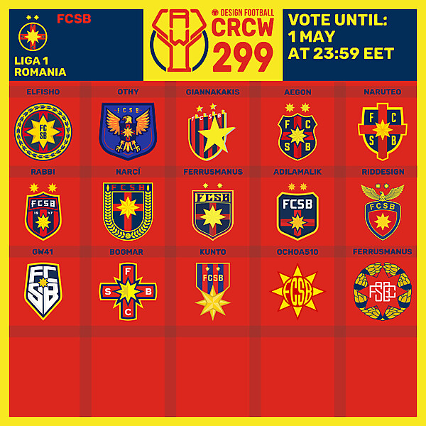 CRCW 299 - VOTING PHASE - FCSB