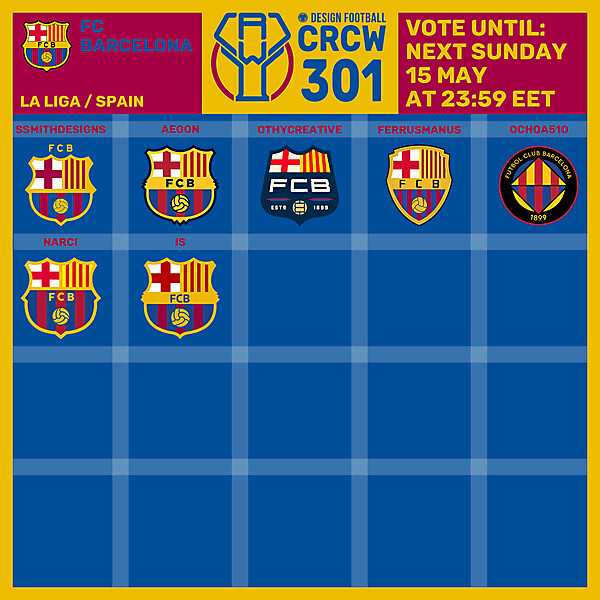 CRCW 301 - VOTING PHASE - FC BARCELONA