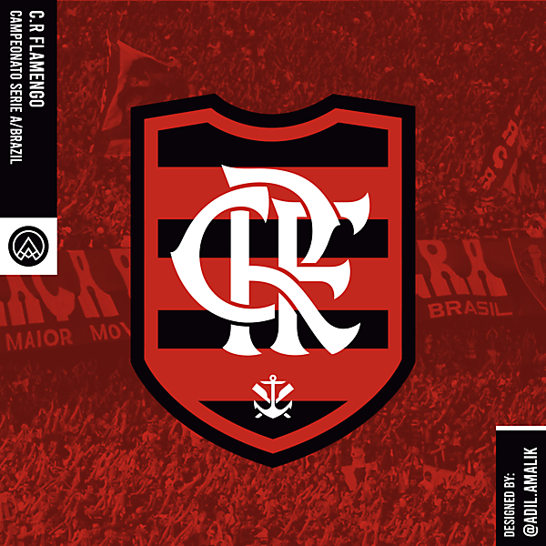 C.R Flamengo crest redesign
