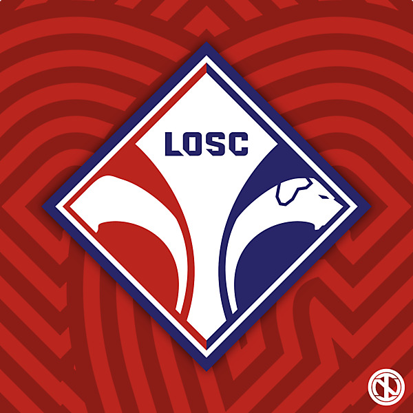 Lille OSC | Crest Redesign Concept