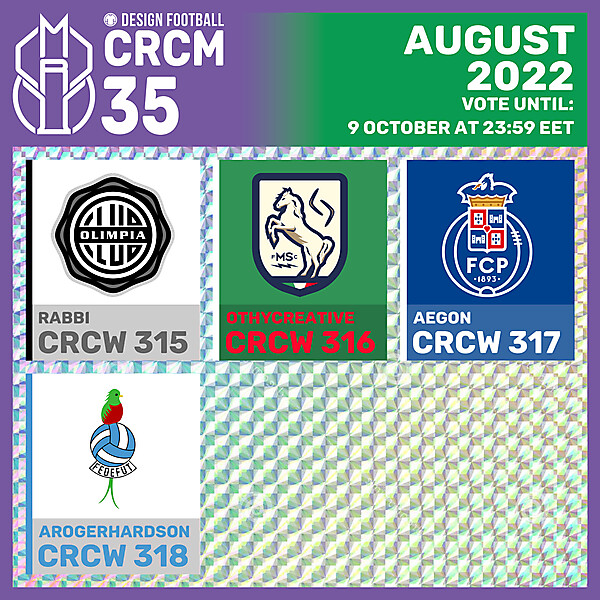 CRCM 35 - VOTING PHASE - AUGUST 2022