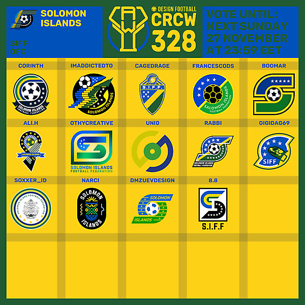 CRCW 328 - VOTING PHASE - SOLOMON ISLANDS