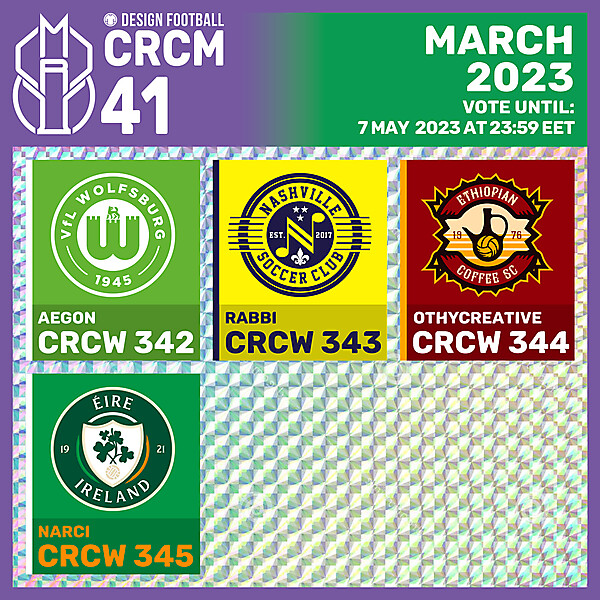 CRCM 41 - VOTING PHASE - MARCH 2023