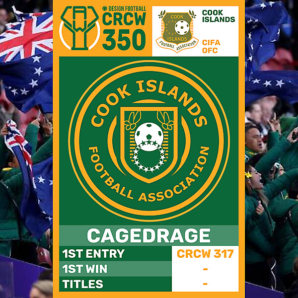 CRCW 350 - ANNIVERSARY EDITION - COOK ISLANDS -  CAGEDRAGE