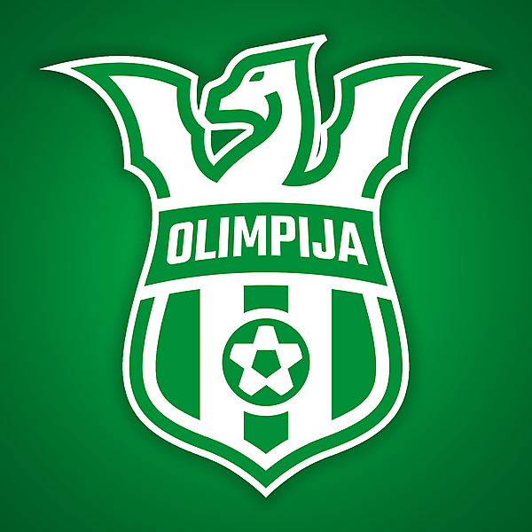 NK Olimpija Ljubljana | Crest Redesign