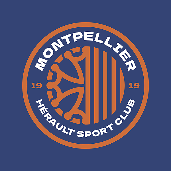 Montpellier HSC | Crest Redesign