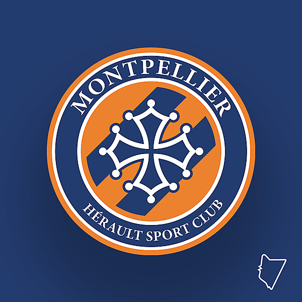 Montpellier HSC Crest Redesign