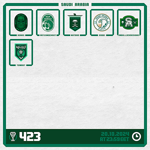 CRCW 423 - VOTING PHASE - SAUDI ARABIA