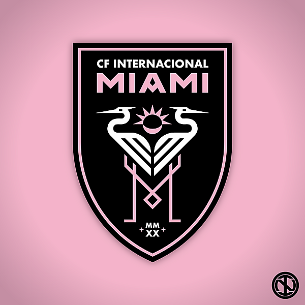 Inter Miami CF | Crest Redesign Concept