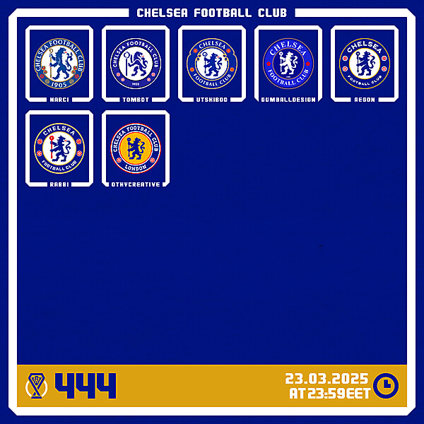 CRCW 444 - VOTING PHASE - CHELSEA FC