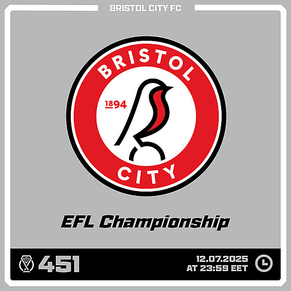 CRCW 451 - BRISTOL CITY (Under New Management)