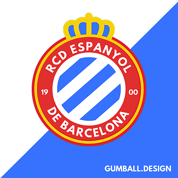 RCD Espanyol logo redesign rebrand 