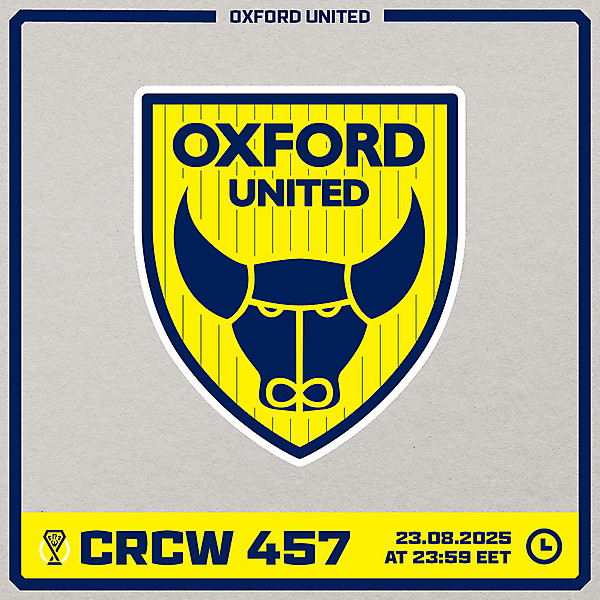 CRCW 457 - OXFORD UNITED