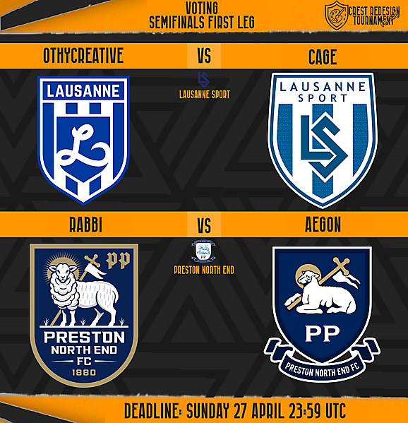 Semifinals First Leg Voting
