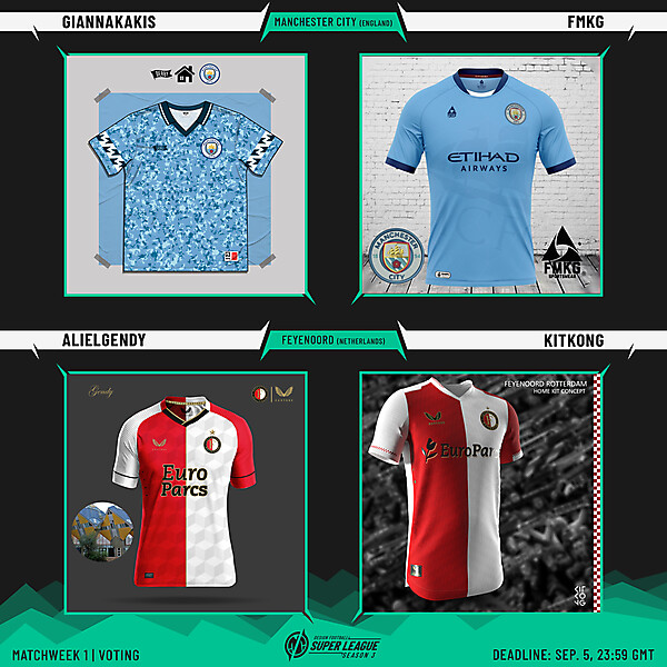 Matchweek 1 | Voting