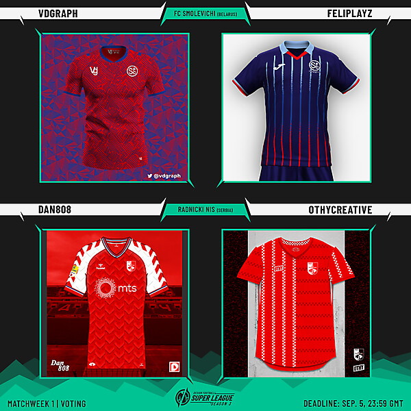 Matchweek 1 | Voting