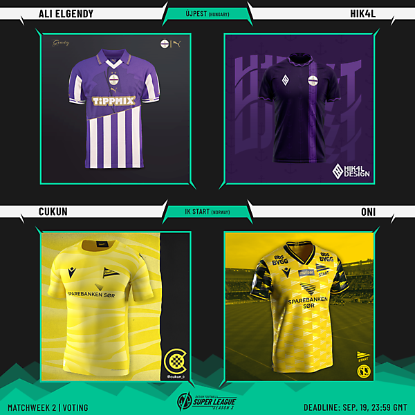 DFSL3 | Matchweek 2 | Voting [2]